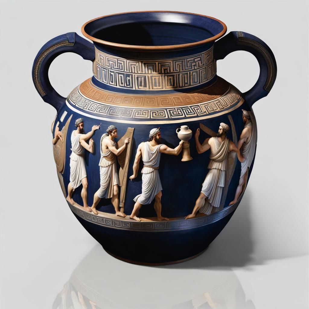 Greek pottery