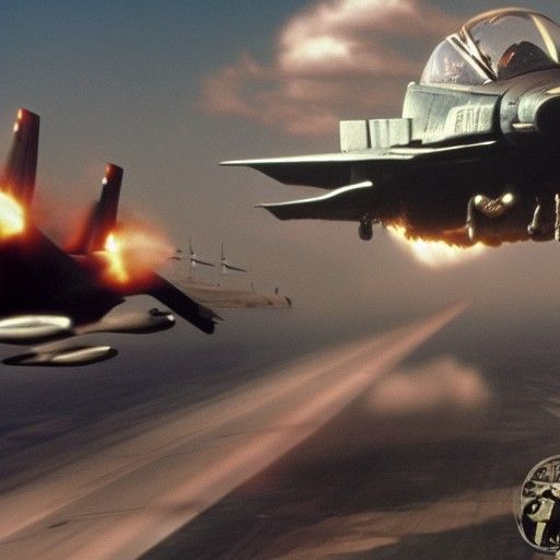 Epic Cinematic Top Gun Digital Matte Painting