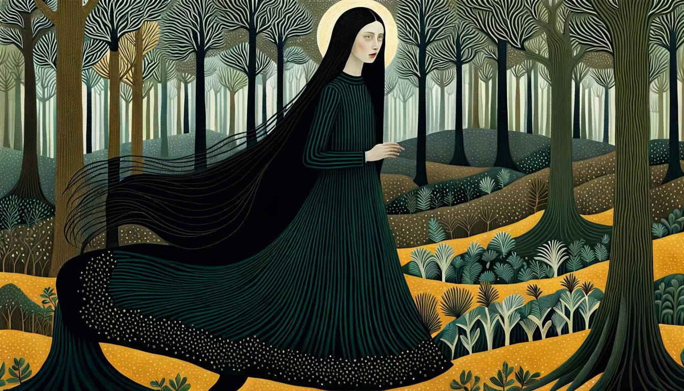 Mythological Creatures in a Dreamlike Digital Collage