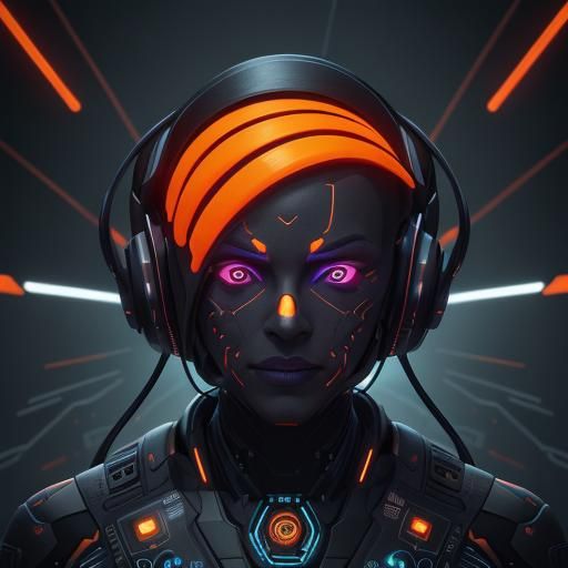 Jovem Cell Logo on High-Tech Motherboard