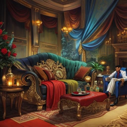 AI Interpretation of Abstract Luxury Concept