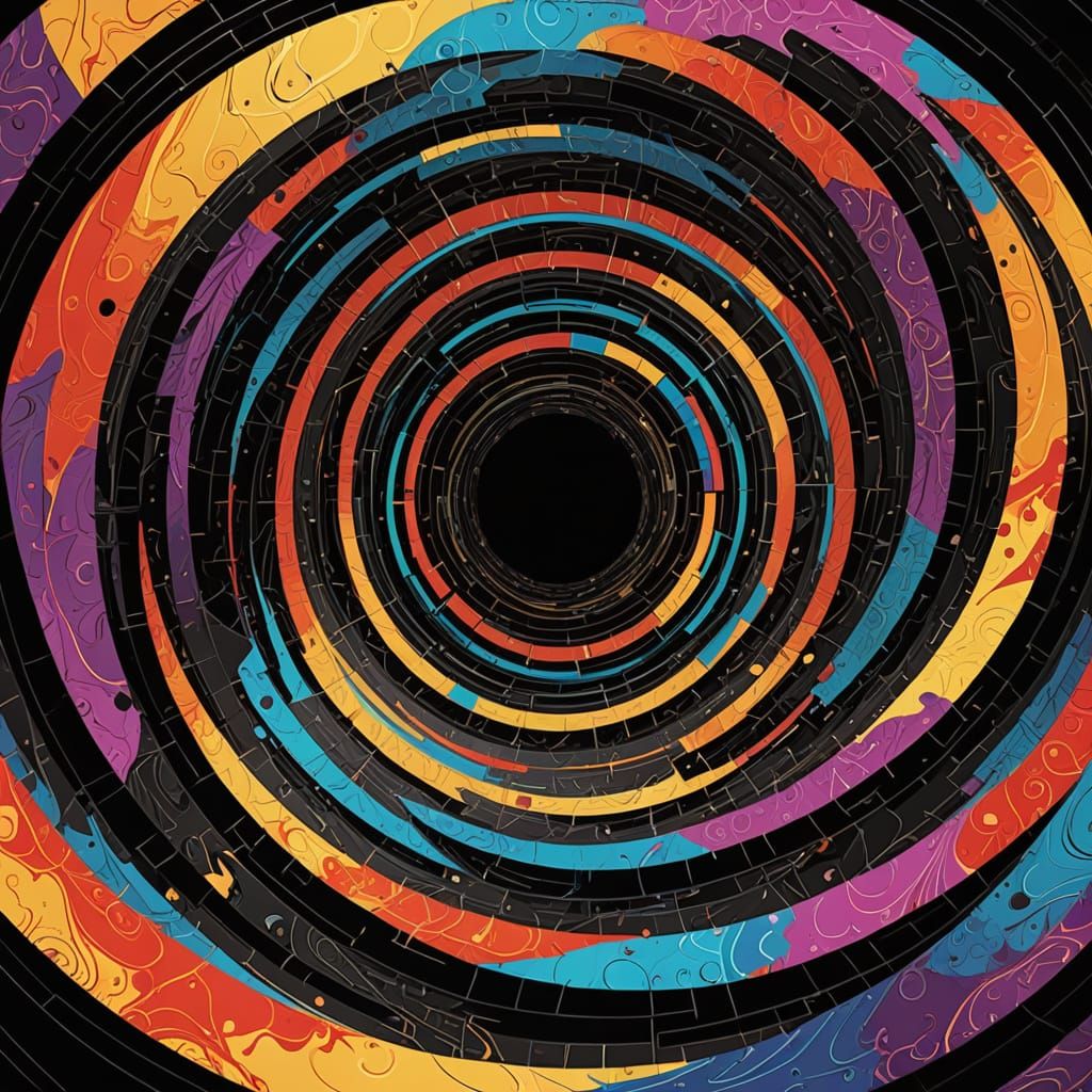 Abstract Echo Chamber of Cloudsong Interior