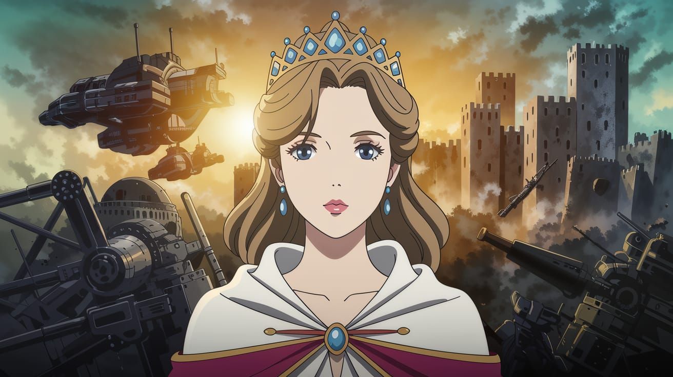 Anime Princess Embodies Timeless War