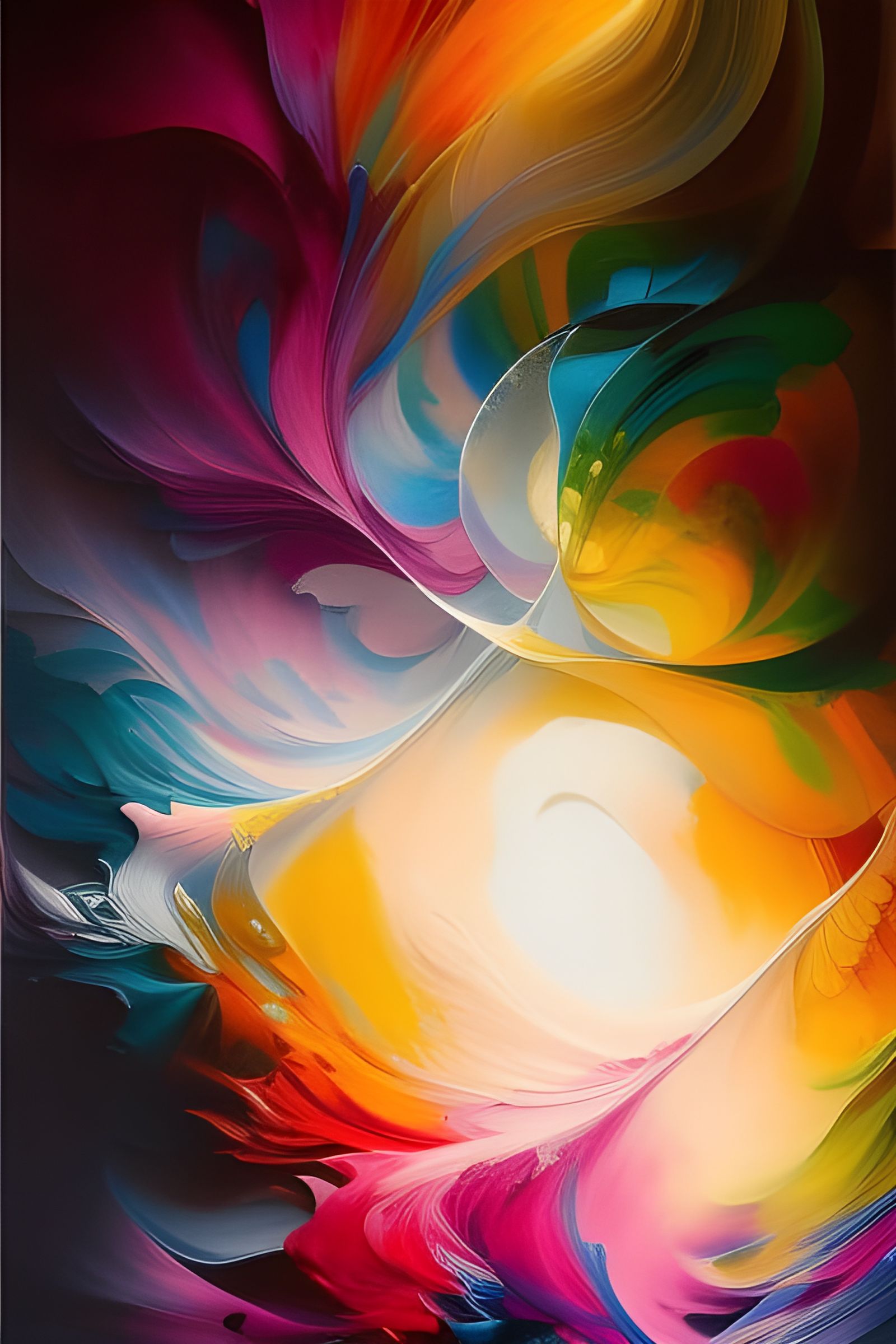 Detailed Peonies in Gouache and Ink Flow