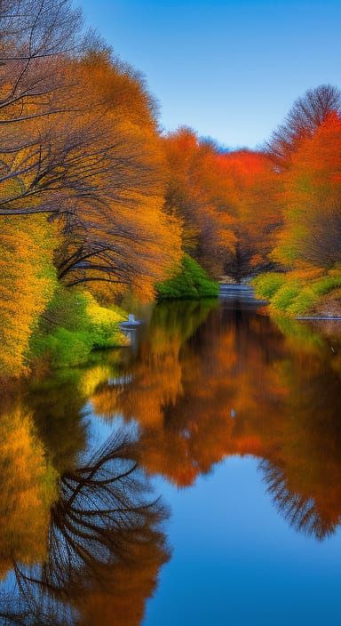 Four Seasons in Hyperrealistic Photorealistic Style