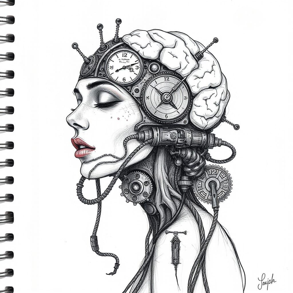 "Clockhead Woman..