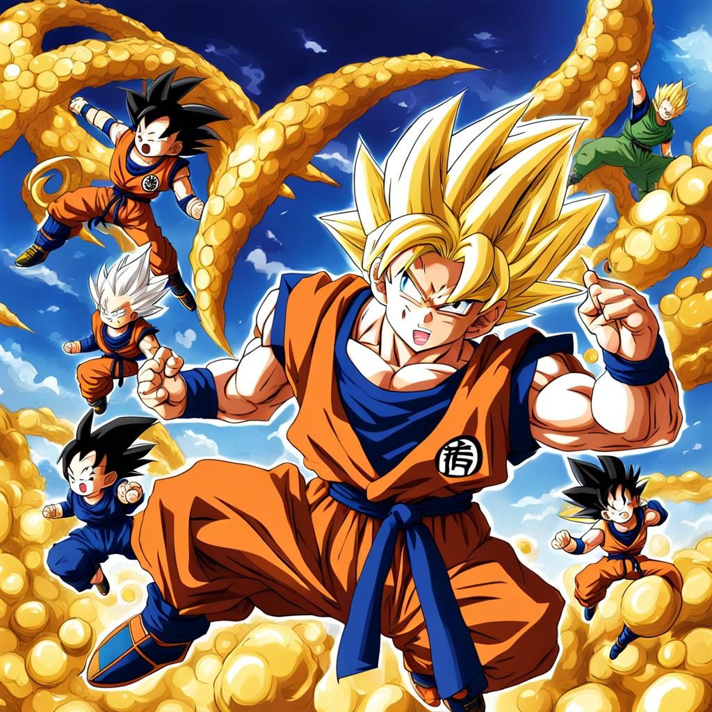 Dragon Ball Inspired Anime Key Visual