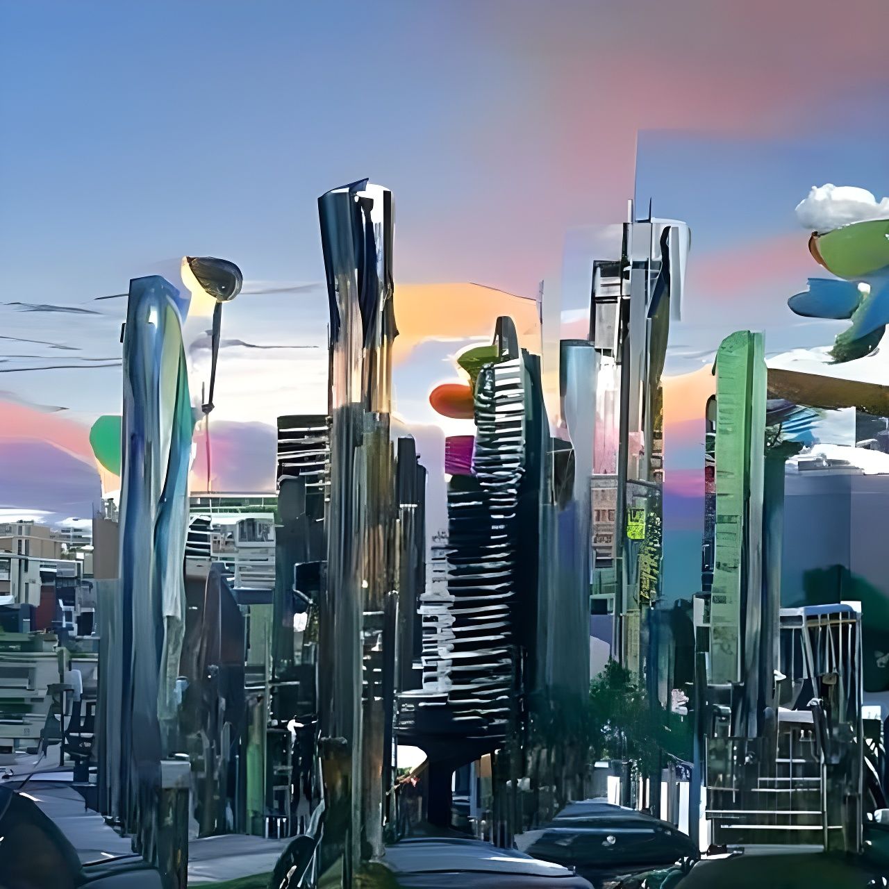 Funky Town: An AI Interpretation