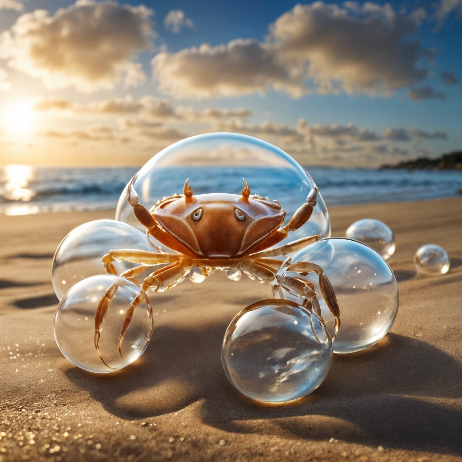Bubble crab