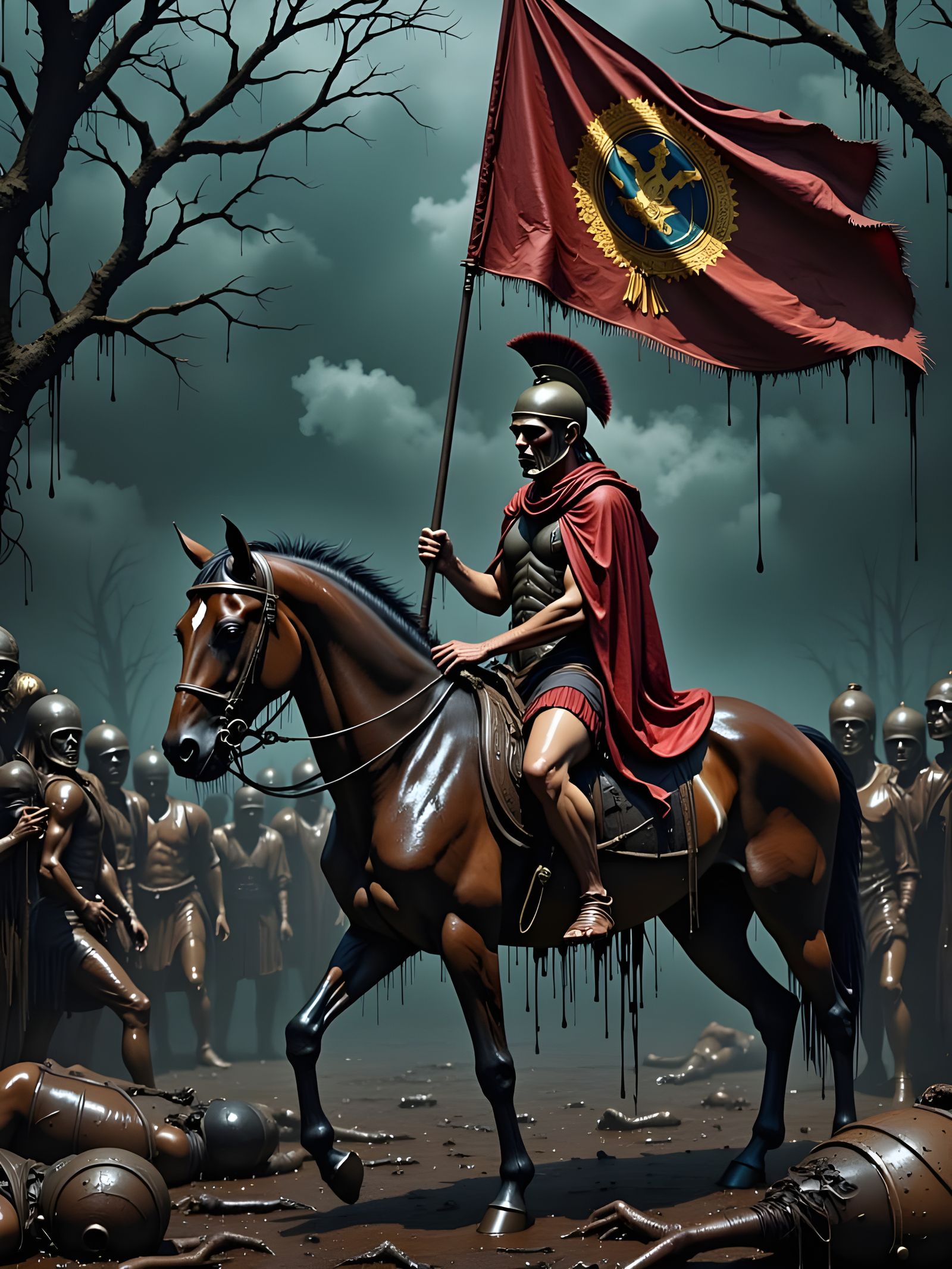 Haunted Cavalry Officer Confronts Fallen Legion in Ancient D...