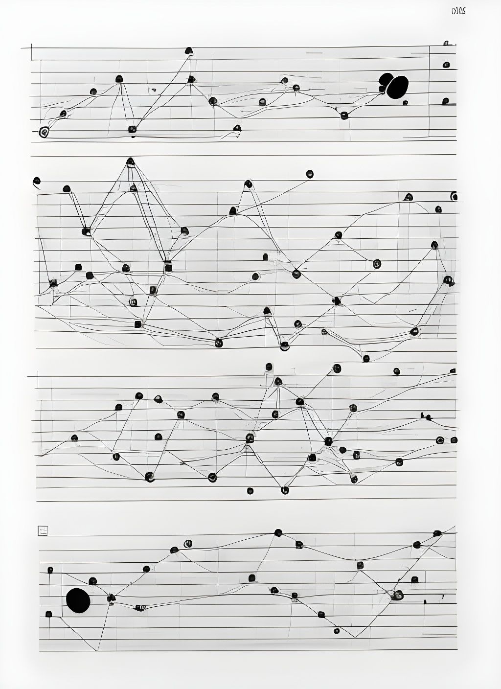 Complex 3D Music Graphic Score Visualisation