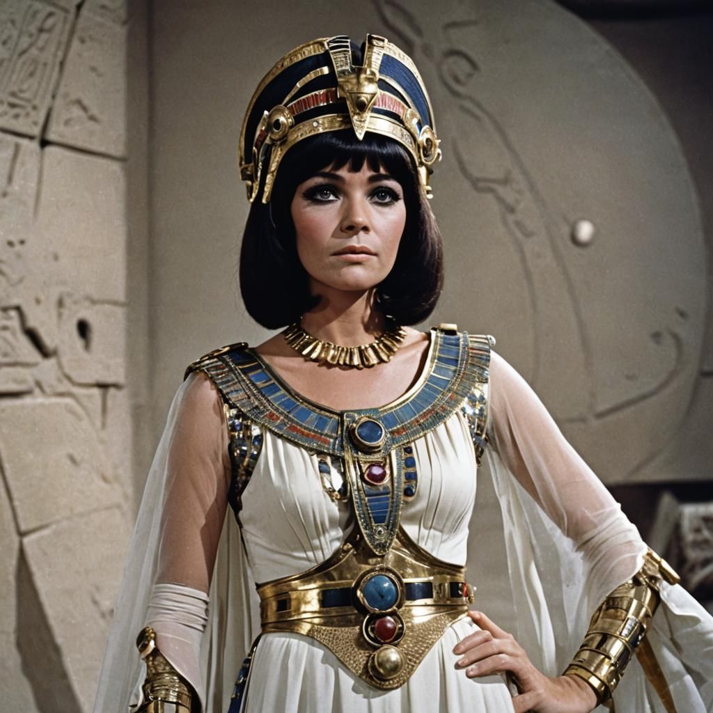 Sally Geeson as Cleopatra in Space