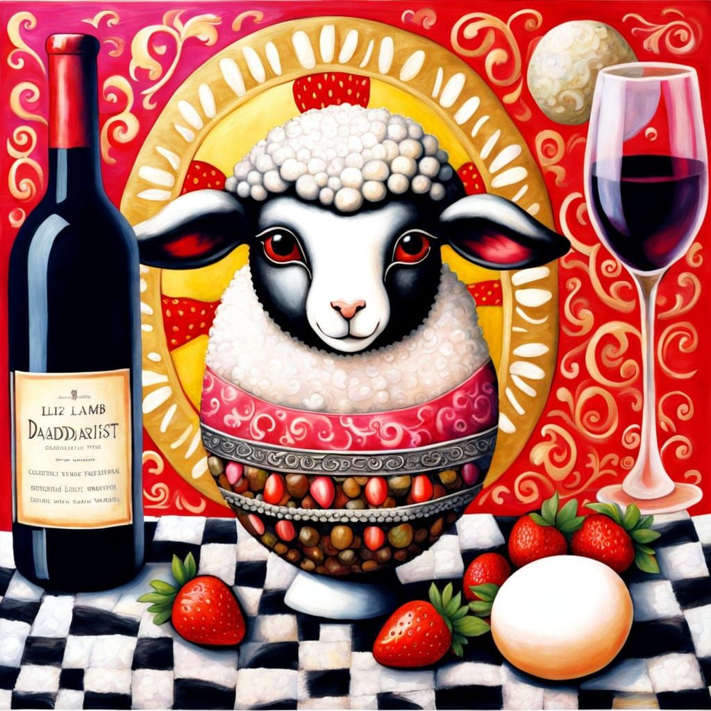 Whimsical Easter Celebration in Punk Style