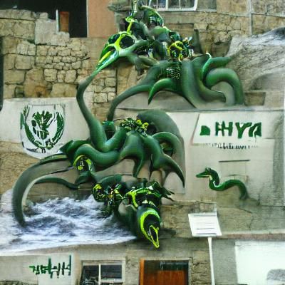 Menacing Hydra with Many Heads