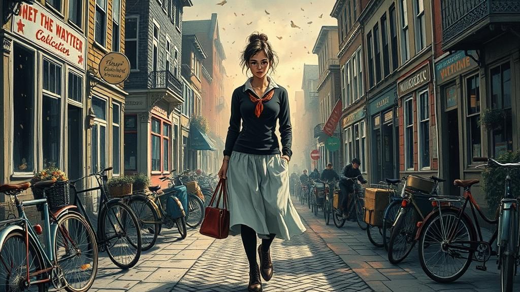 Colorful Comic Book Style Illustration