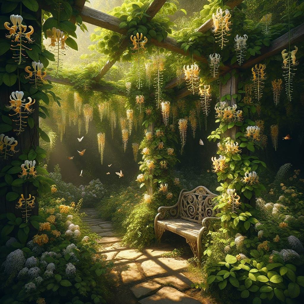 Honeysuckle plant paradise