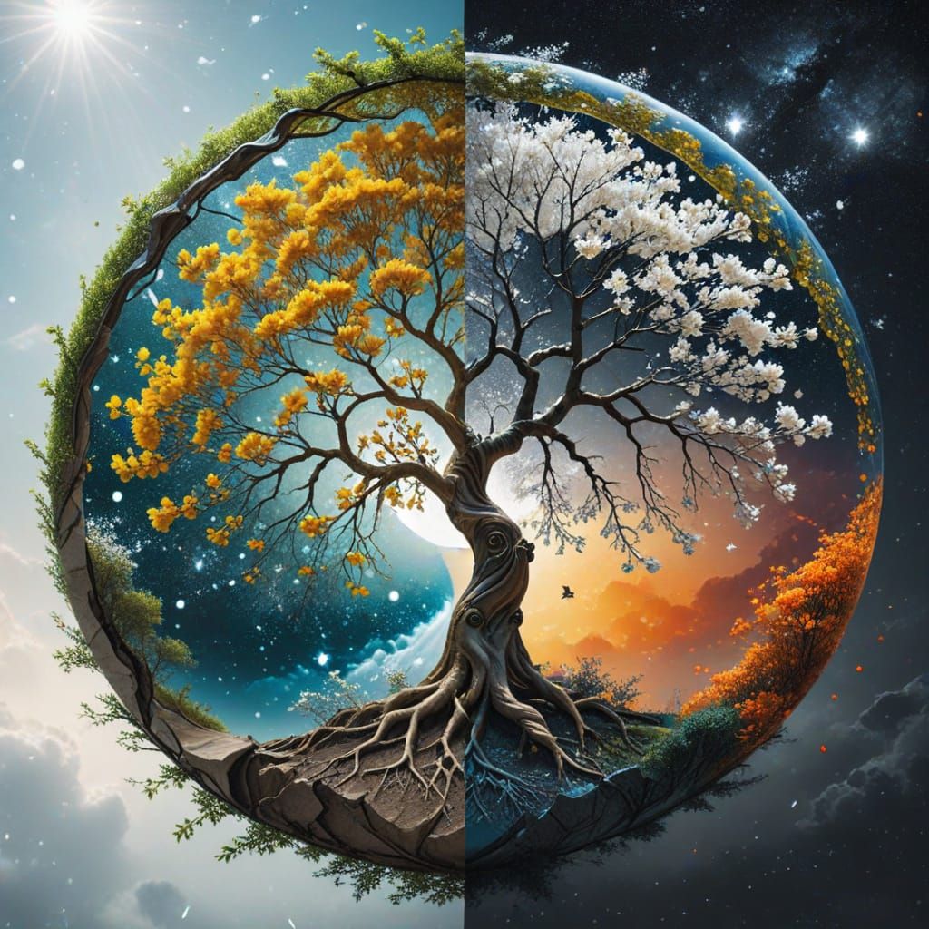 Tree of Life: Summer Day, Winter Night