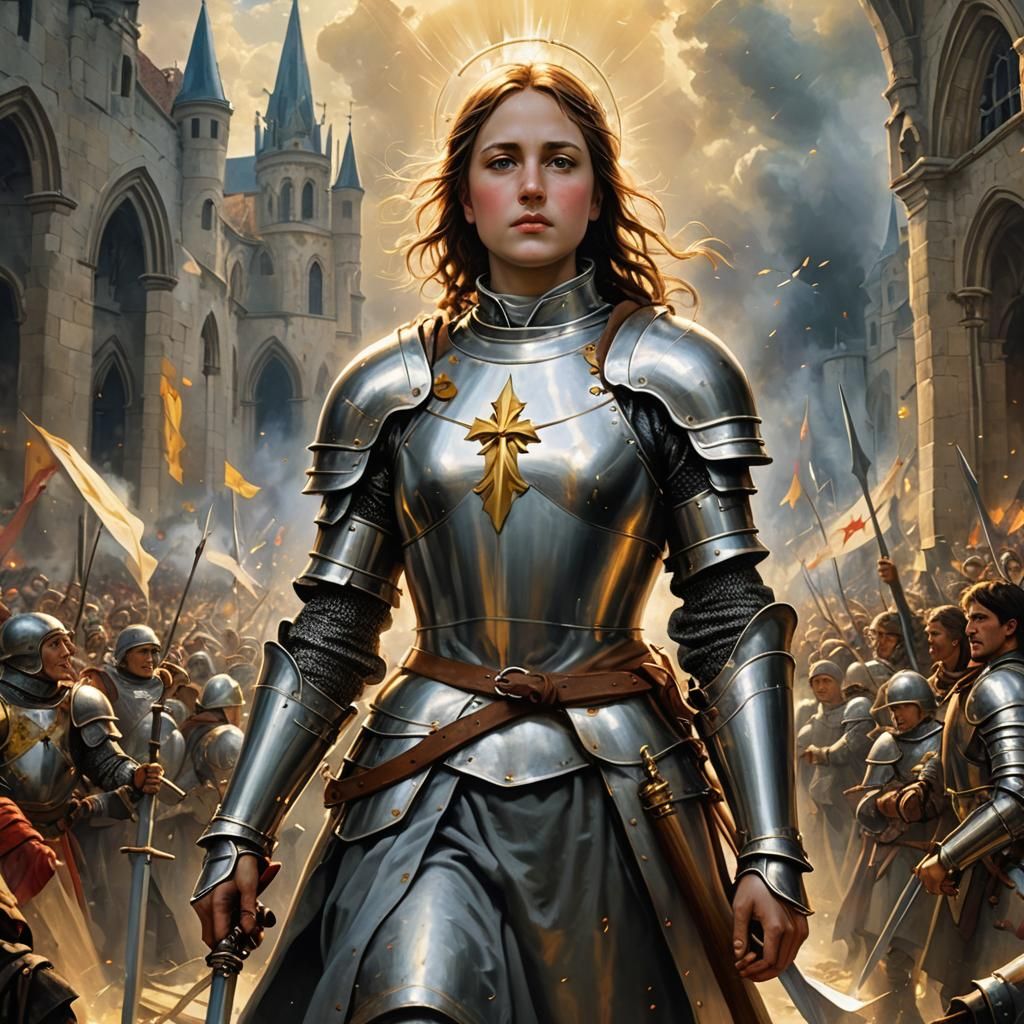 Joan of Arc in Divine Light