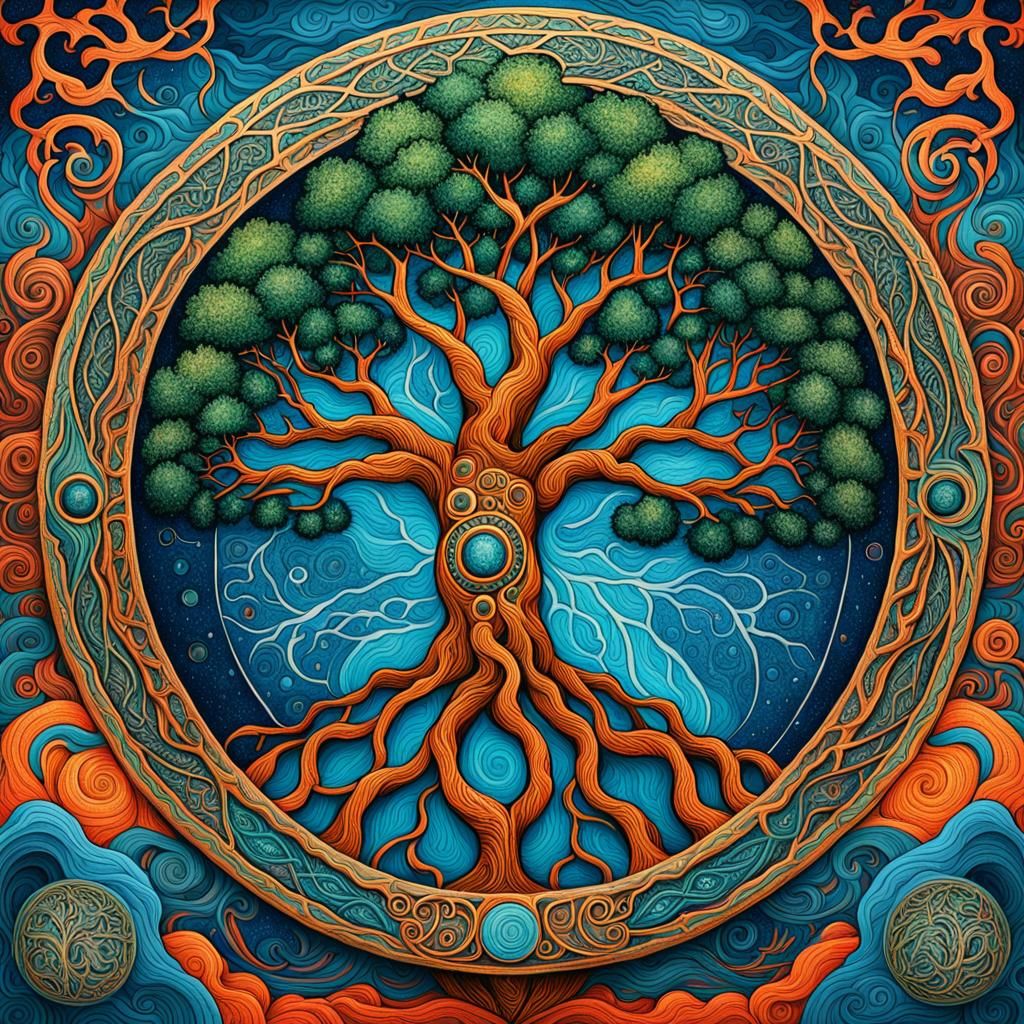 Yggdrasil: Norse Mythology's Axis Mundi