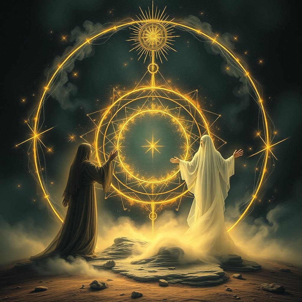 Quantum Equilibrium at Ghostly Seances