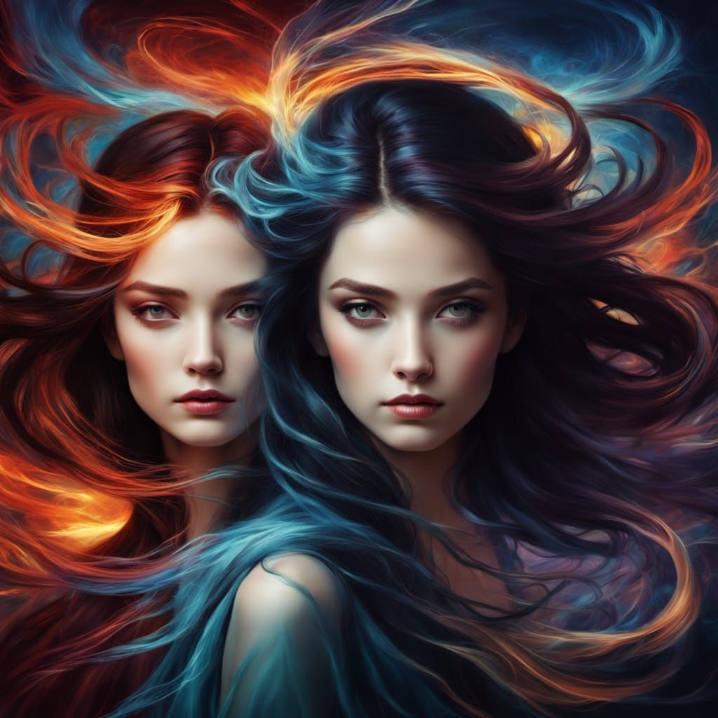 Ethereal Goddess of Balance and Harmony