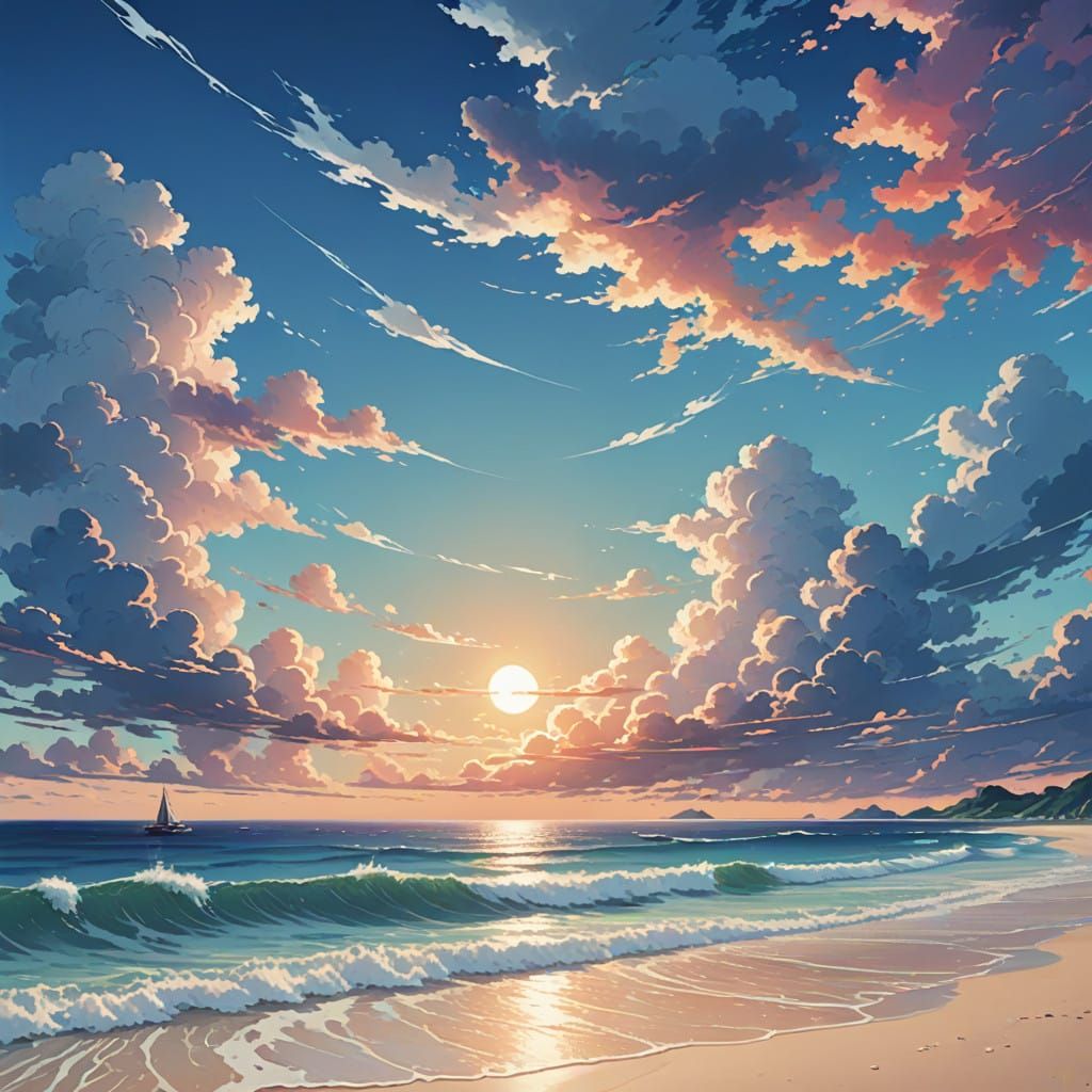 Endless Ocean in Anime Style