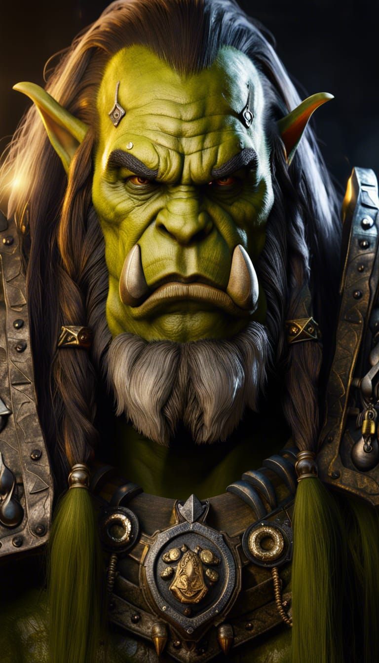 Thrall orc chieftain