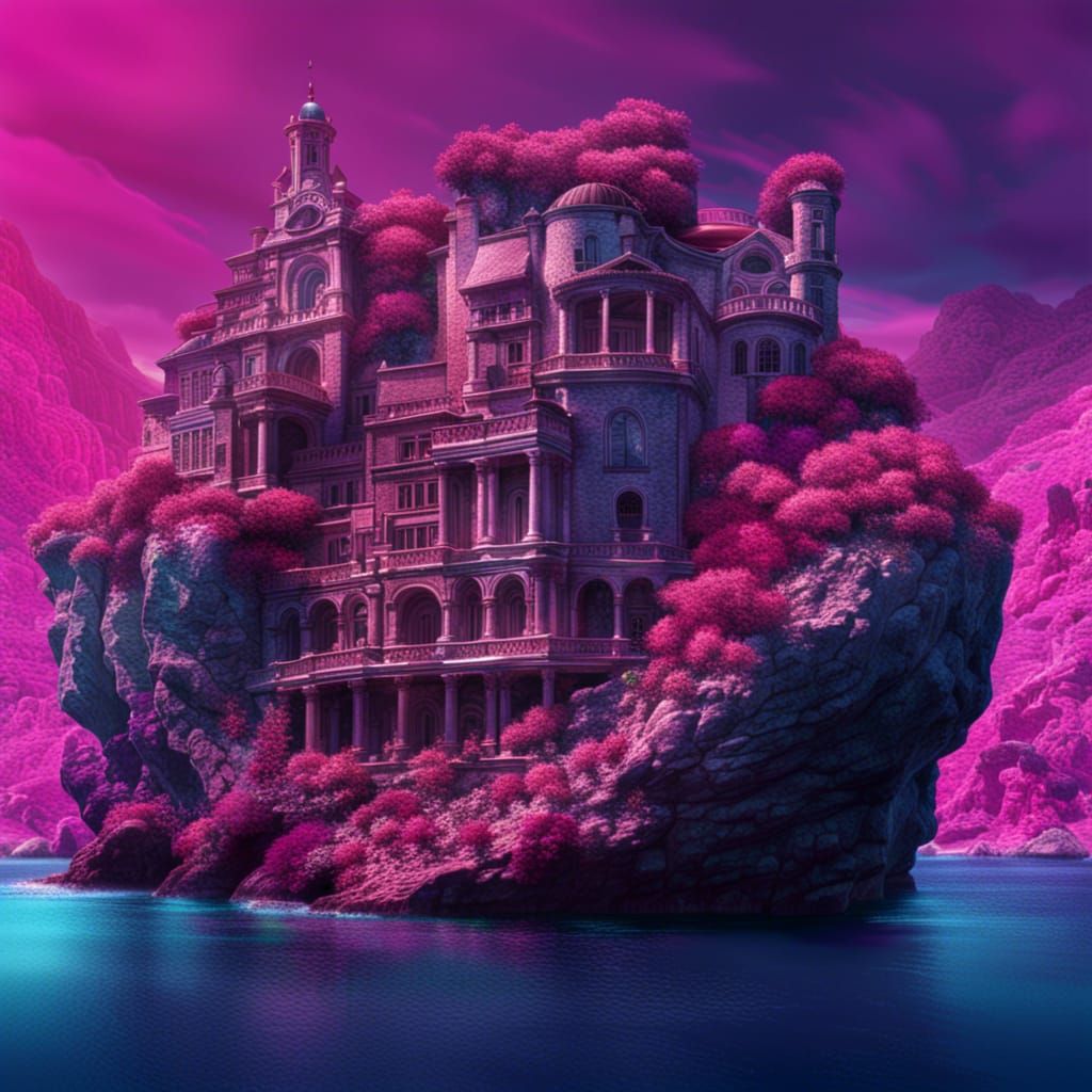 Realistic Monaco Sea Museum in Bougainvillea