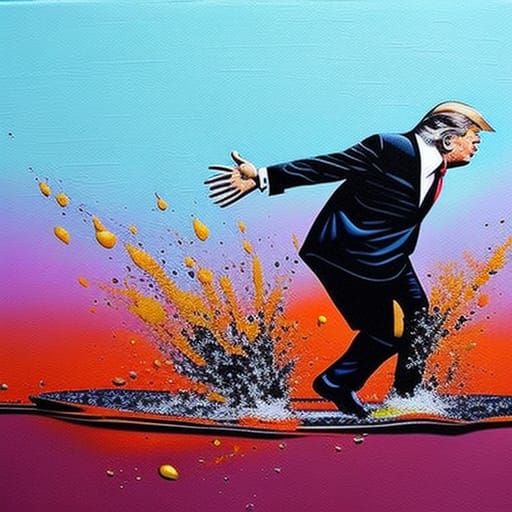 Runaway Hands: Graffiti Art in High Detail