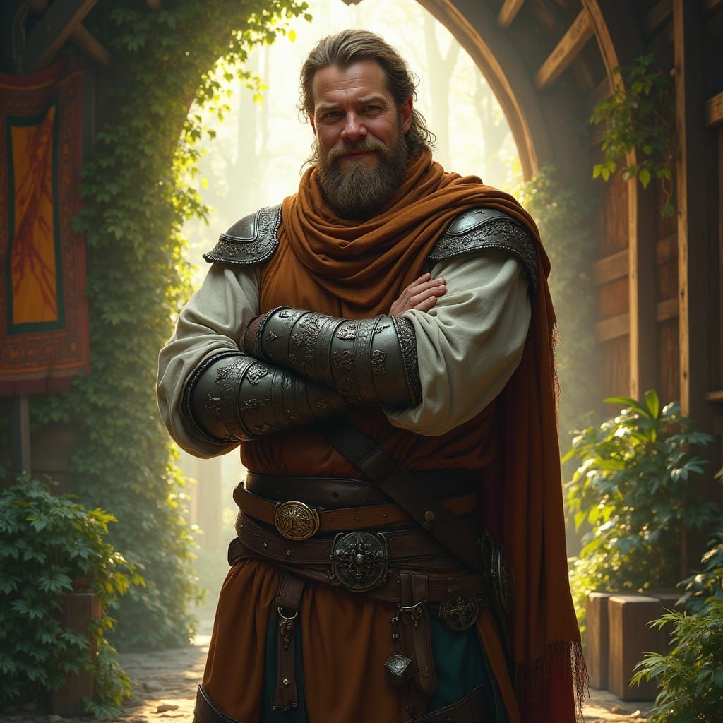 Epic Fantasy Stablemaster in High-Res HD