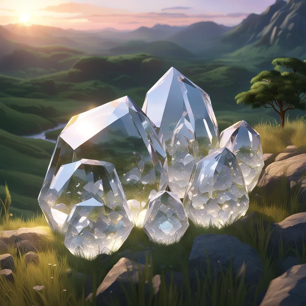 Super giant diamond clusters!