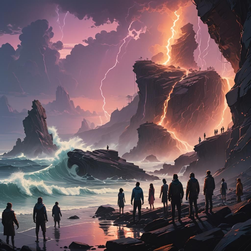 Radiant Light Overcomes Darkness, Concept Art