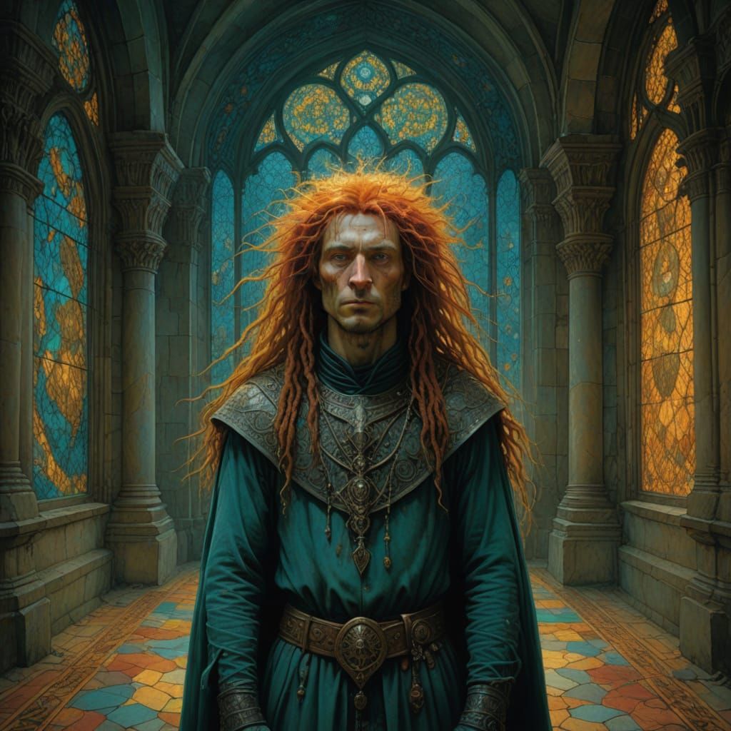 Fiery Redhead Reigns in 17th Century Castle, Pre-Raphaelite ...