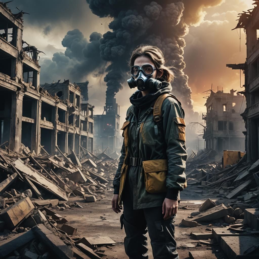 Post-Apocalyptic New Zealand City in Hyperrealism