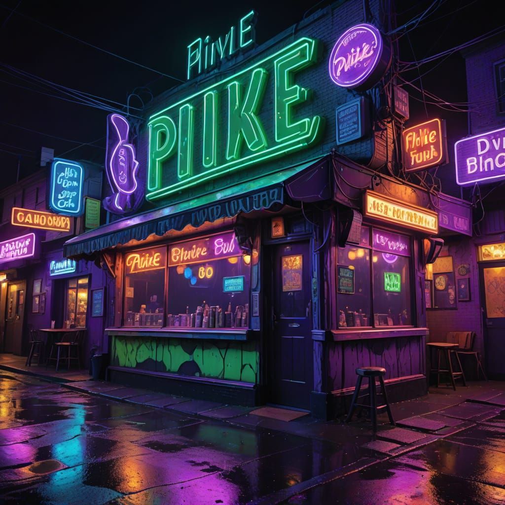 The Pixie Pub: A Fantasy 50s Dive Bar