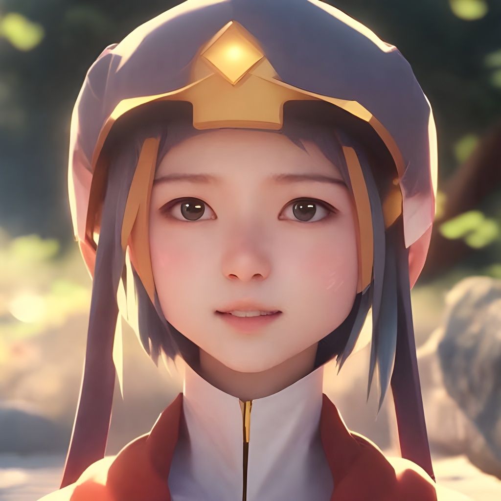 Simple AI Generated Doodle Illustration