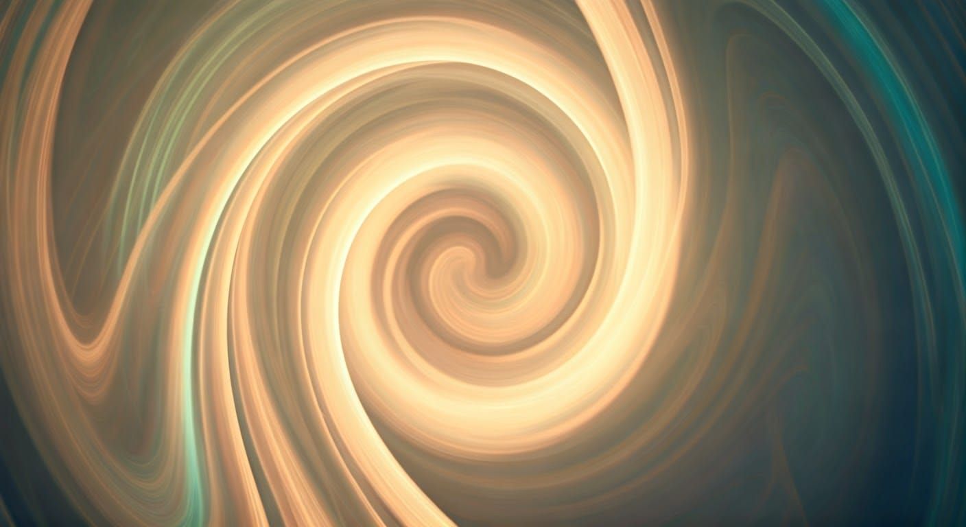 Dreamlike Abstraction in Soft, Iridescent Colors