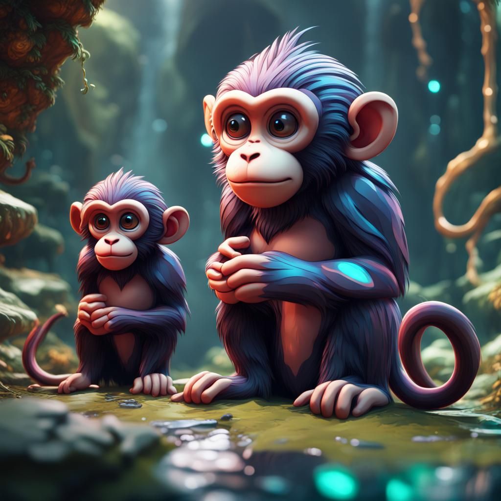 Glass Monkeys: Fantastical Concept Art in Deep Color