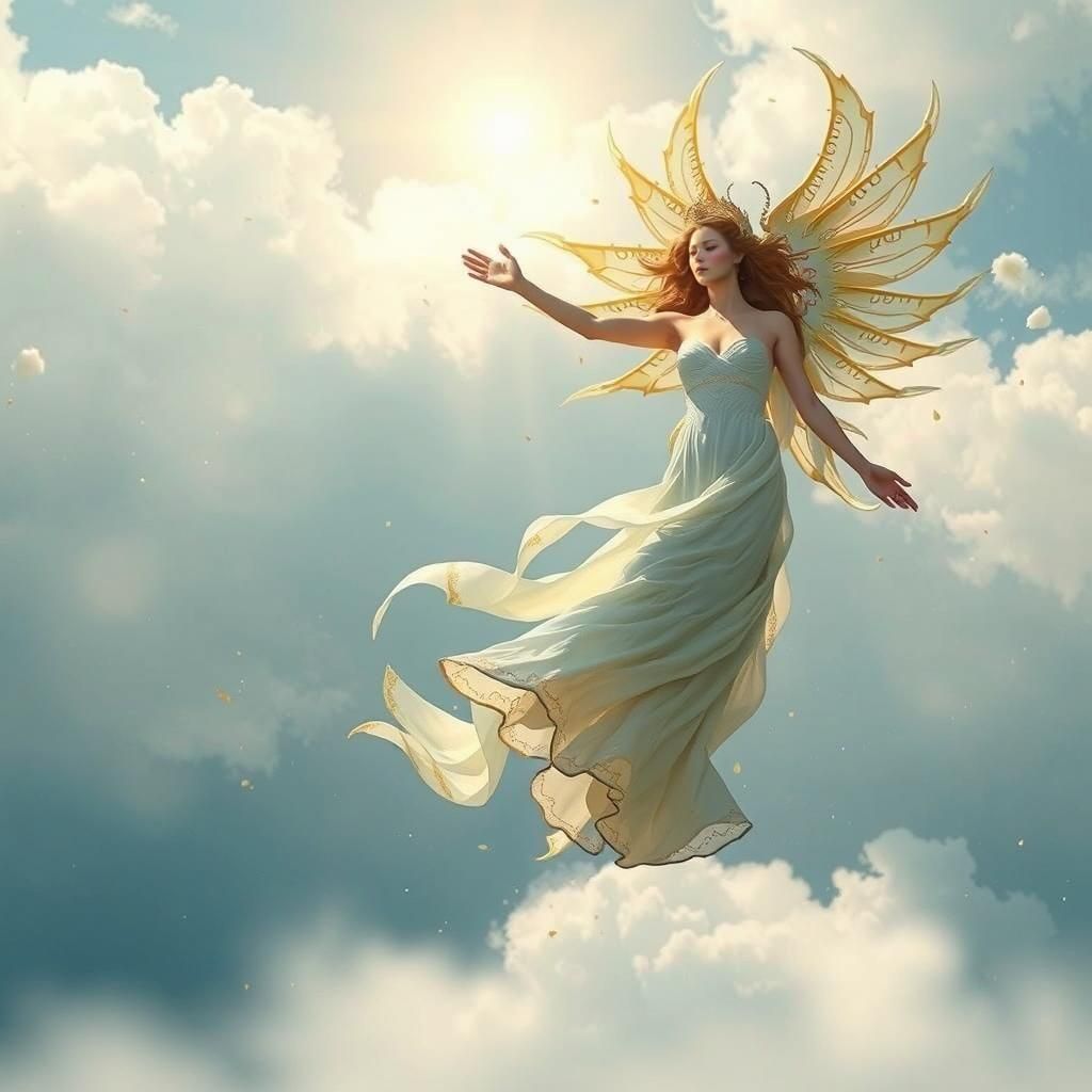Goddess of Wind and Journeys in the Clouds