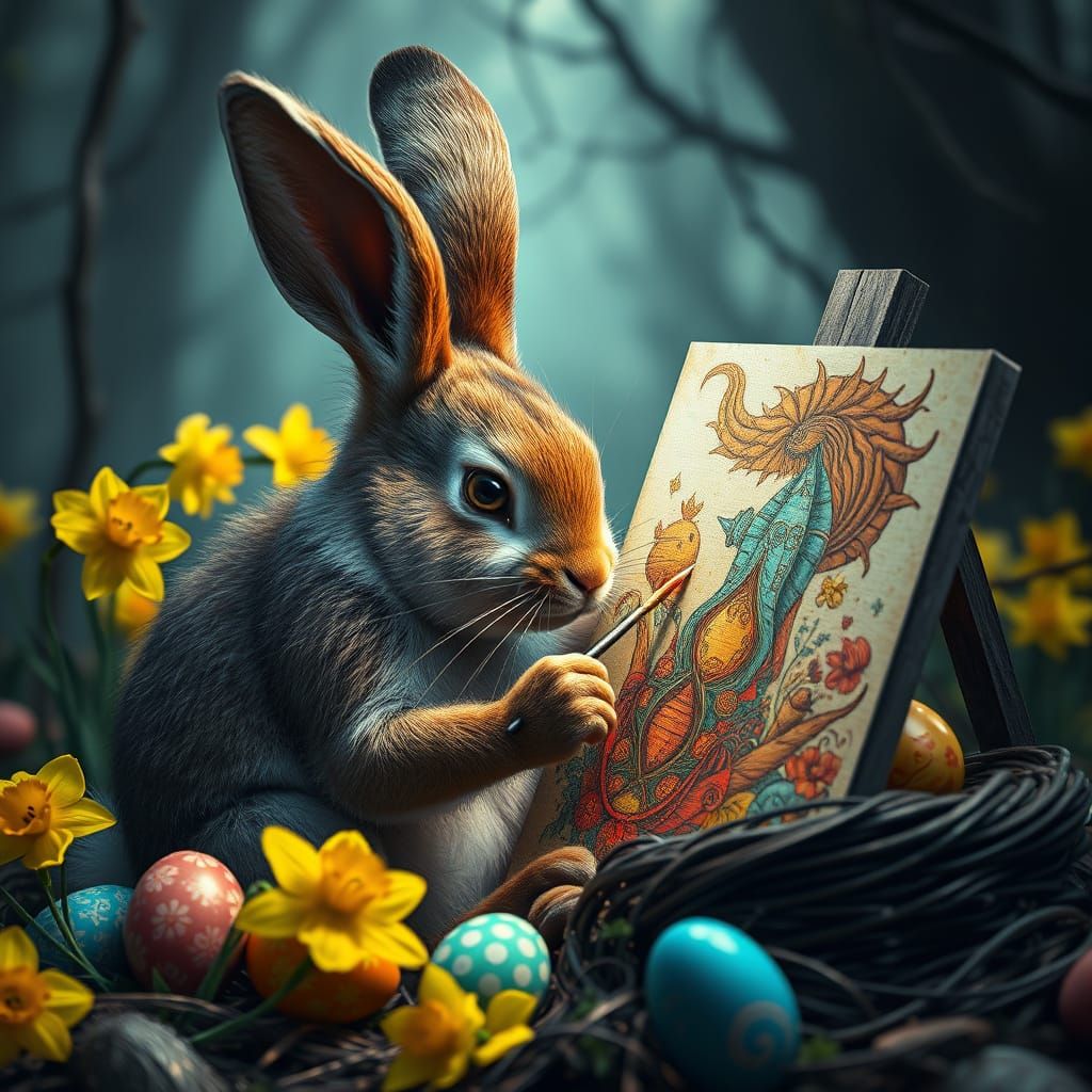 Creative Easter Bunny
