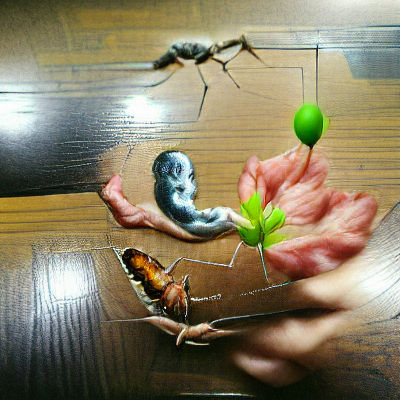 Abstract AI Interpretation of Creation