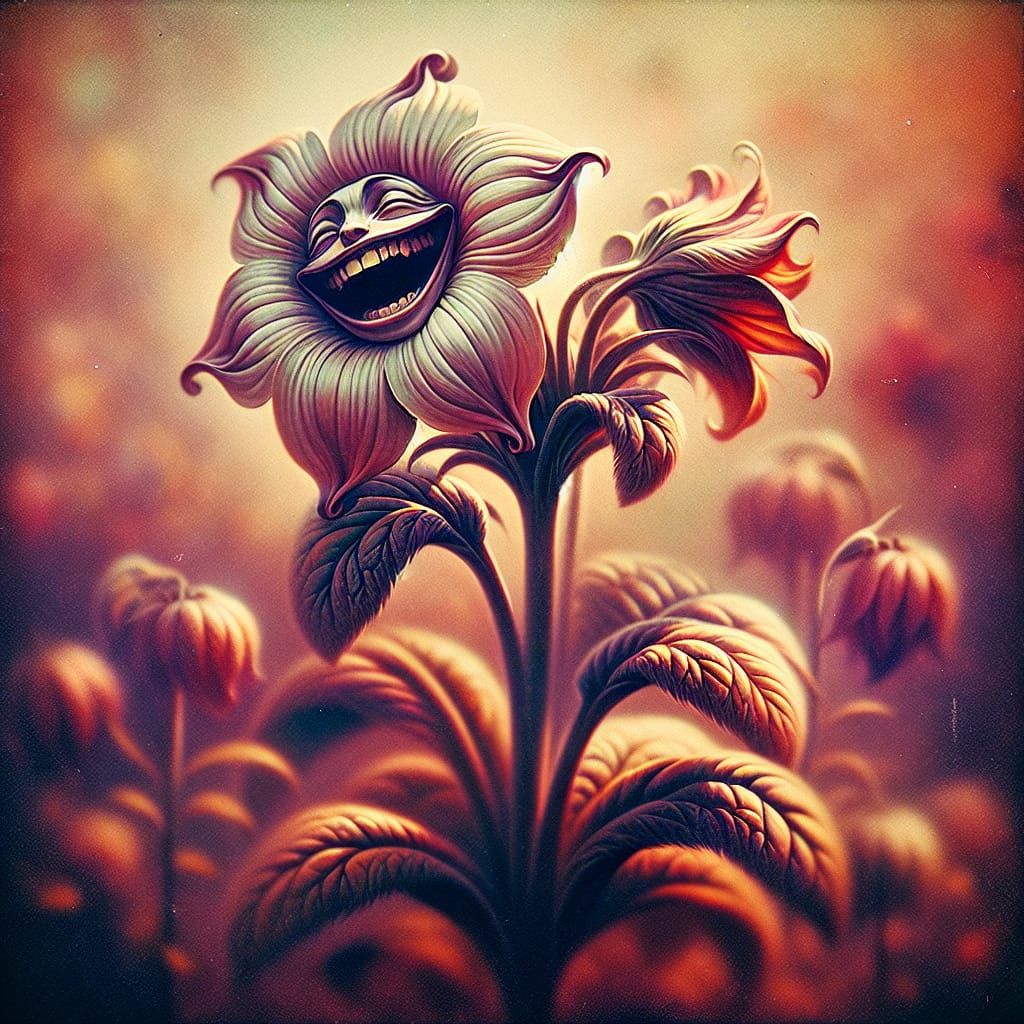 Happy flower
