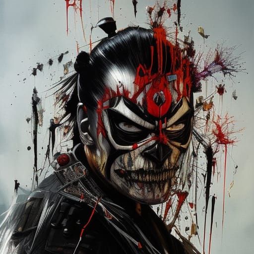 Undead Yakuza Samurai: Urban Concept Art