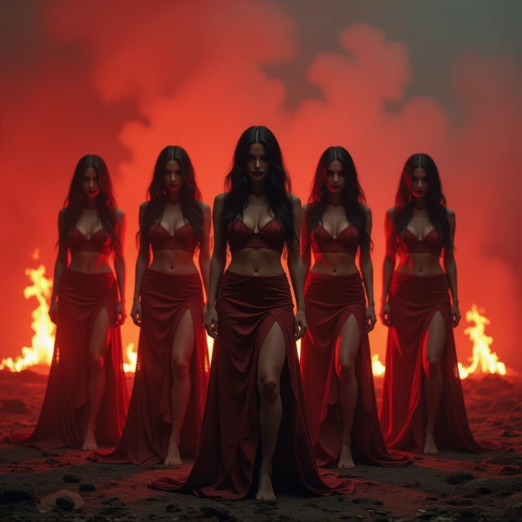 Erotic Decomposition in Hellish Landscape: A Giger-esque Vis...