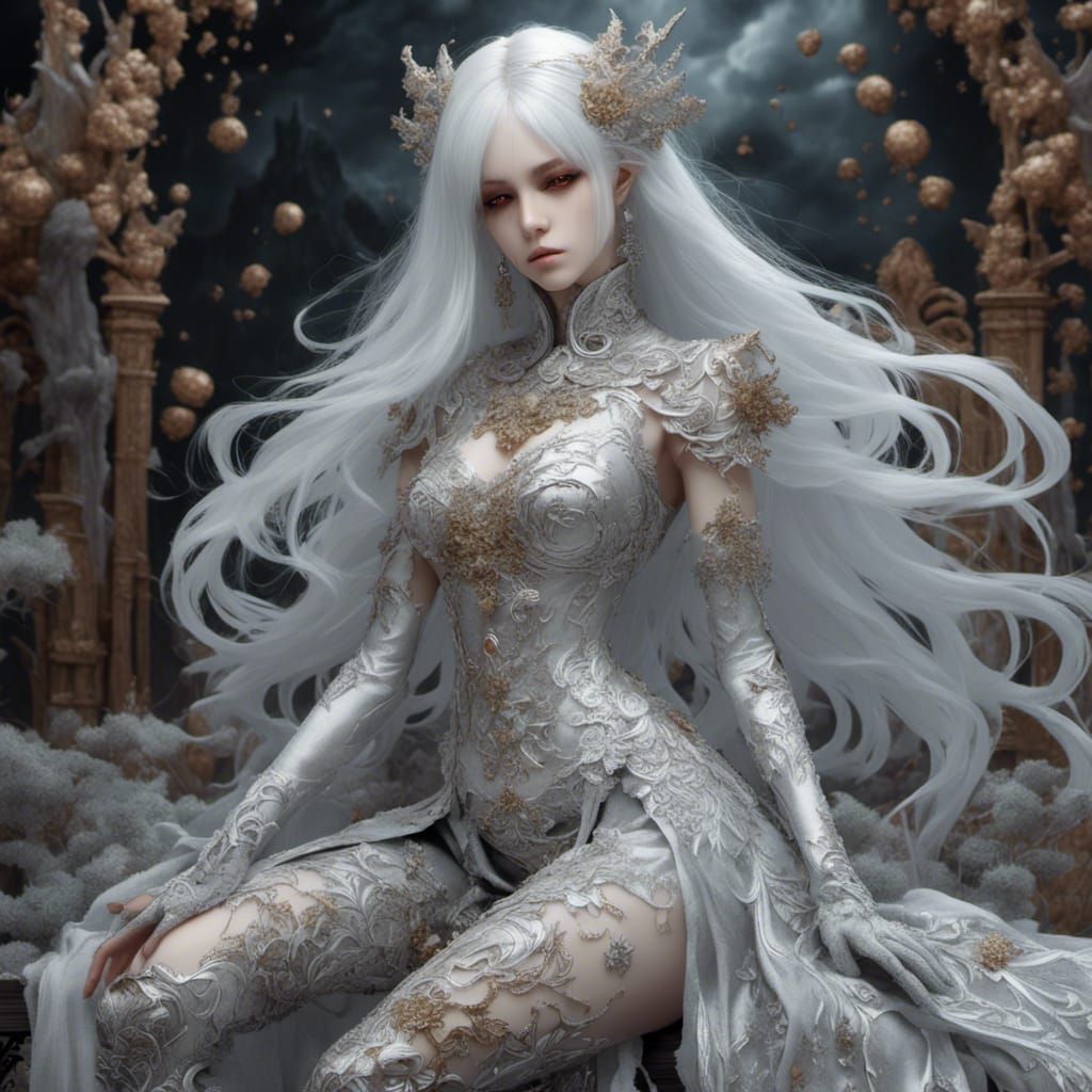 Metallic Colors with Foxy Mist: Adoration and Bemusement