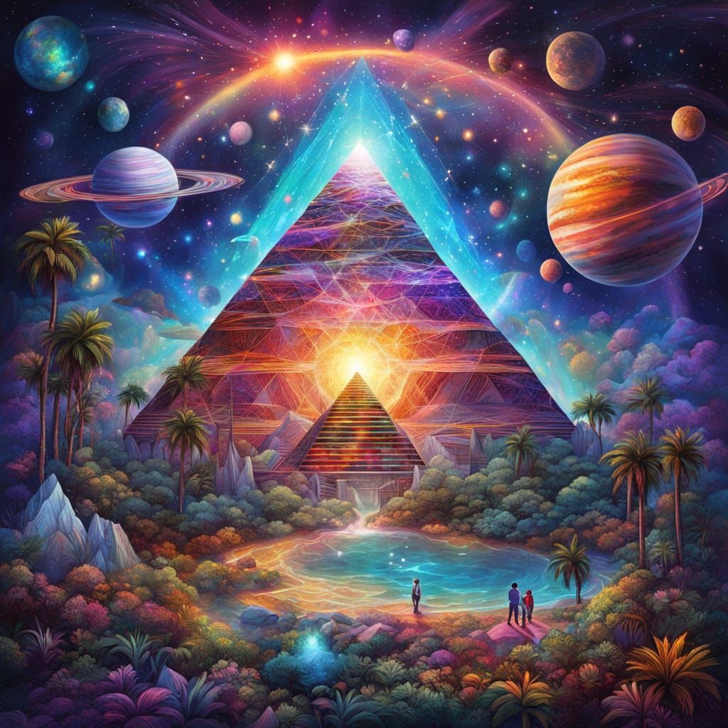 Cosmic Kindness Unfolds Through Galactic Maelstrom