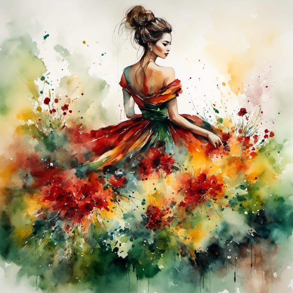 <lora:InkSplashStyle:1.0>