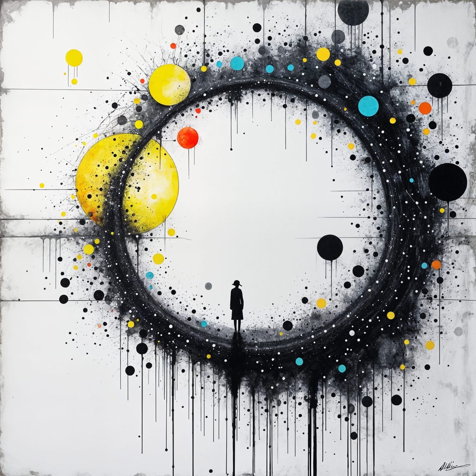 Surrealist Artwork in Soft Focus