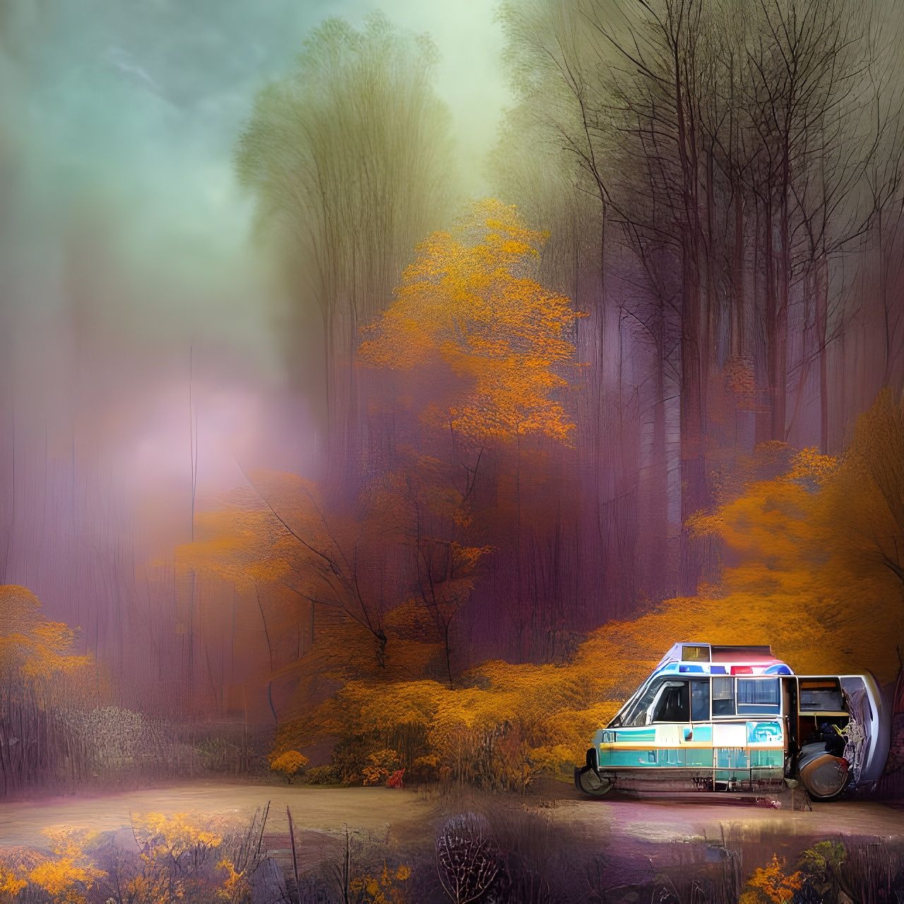 Magical Biological Surrealism in Dreamy Photo