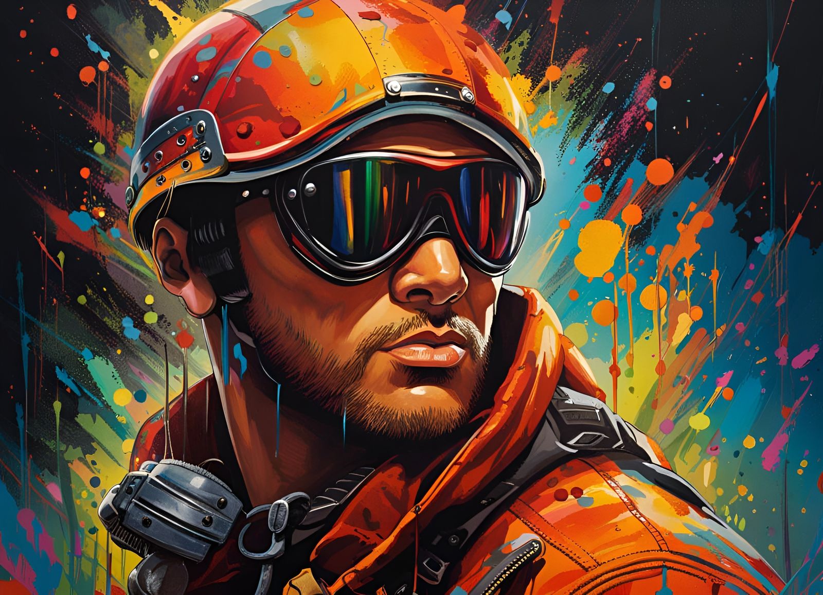 Man in Monkey Mask Strapped to Electric Chair